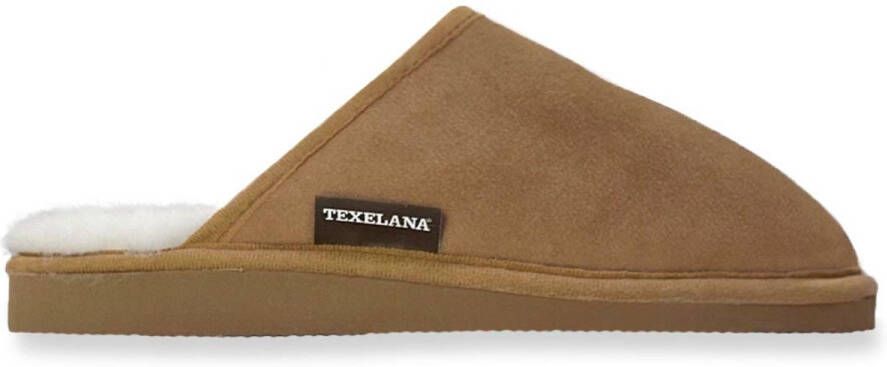 Texelana sloffen en pantoffels voor & pantoffel instapper slipper van schapenvacht met bontrand model RIA - Foto 2