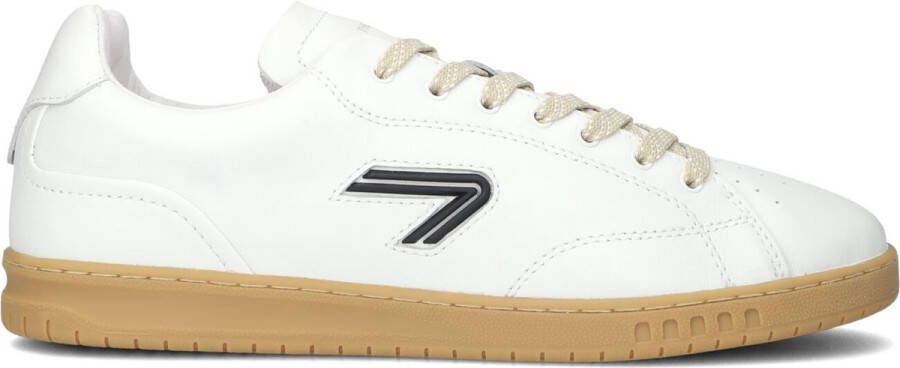 THE ACE HUB Lage Sneakers Heren Shot Maat: 44 Materiaal: Leer Kleur: Wit