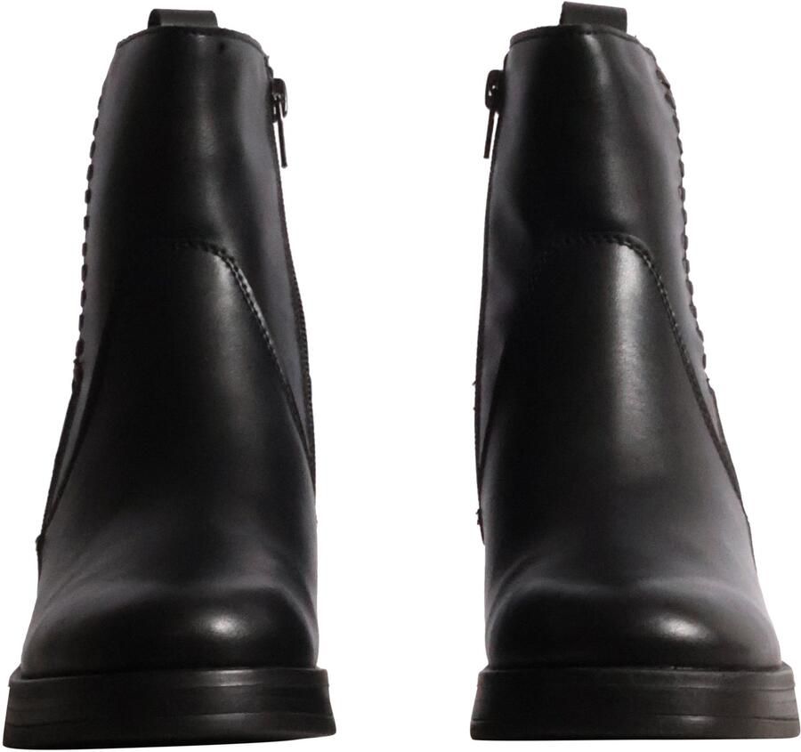 The Divine Factory Alénoa leren enkellaarsjes met hak