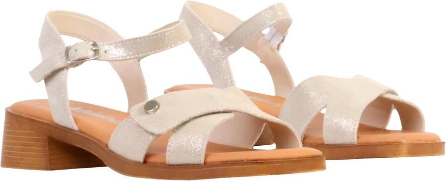 The Divine Factory Alénoa leren sandalen met hak