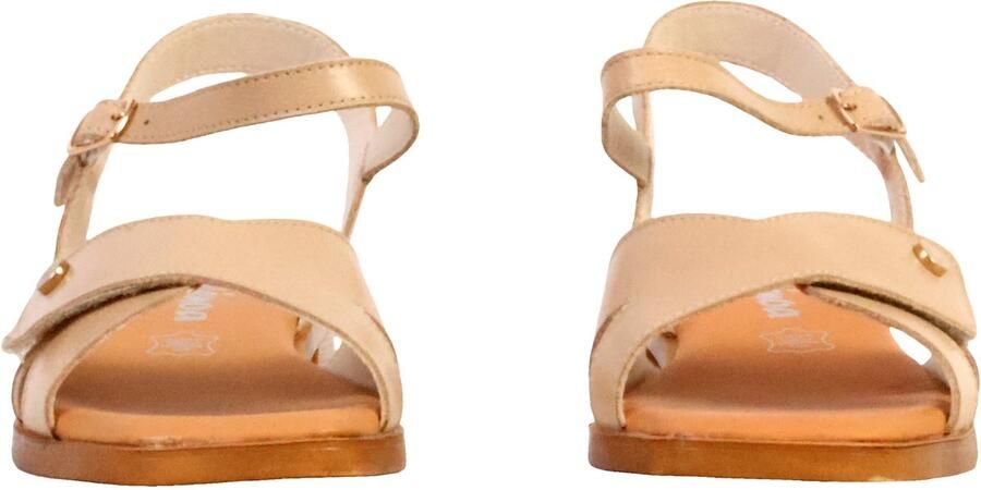 The Divine Factory Alénoa leren sandalen met hak - Foto 2