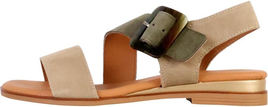 The Divine Factory Alenoa leren sandalen