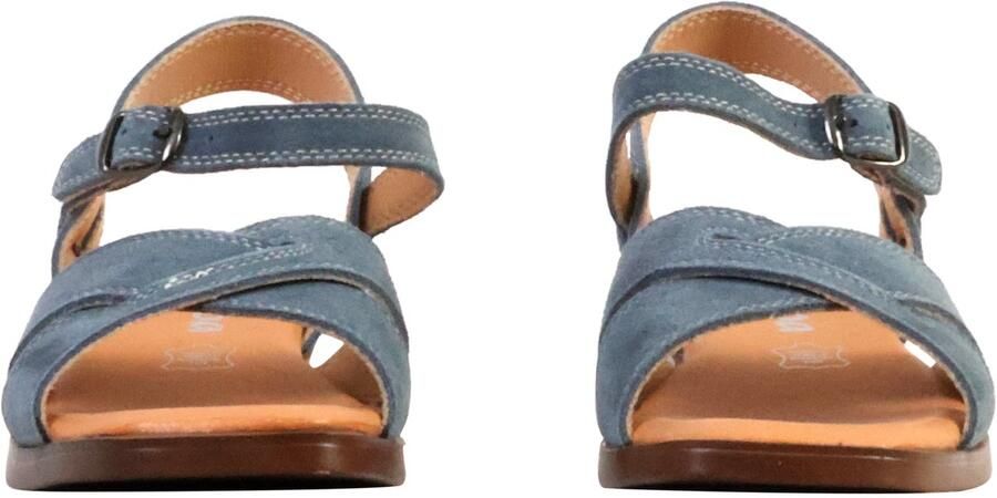 The Divine Factory Alénoa leren sandalen met hak - Foto 3