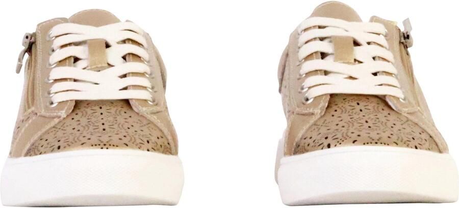 The Divine Factory Alenoa leren sportschoenen