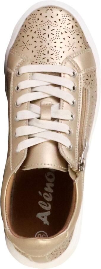 The Divine Factory Alenoa leren sportschoenen