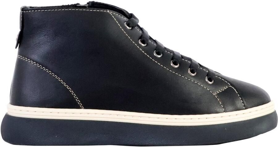 The Divine Factory Alénoa leren sportschoenen met hoge bovenkant