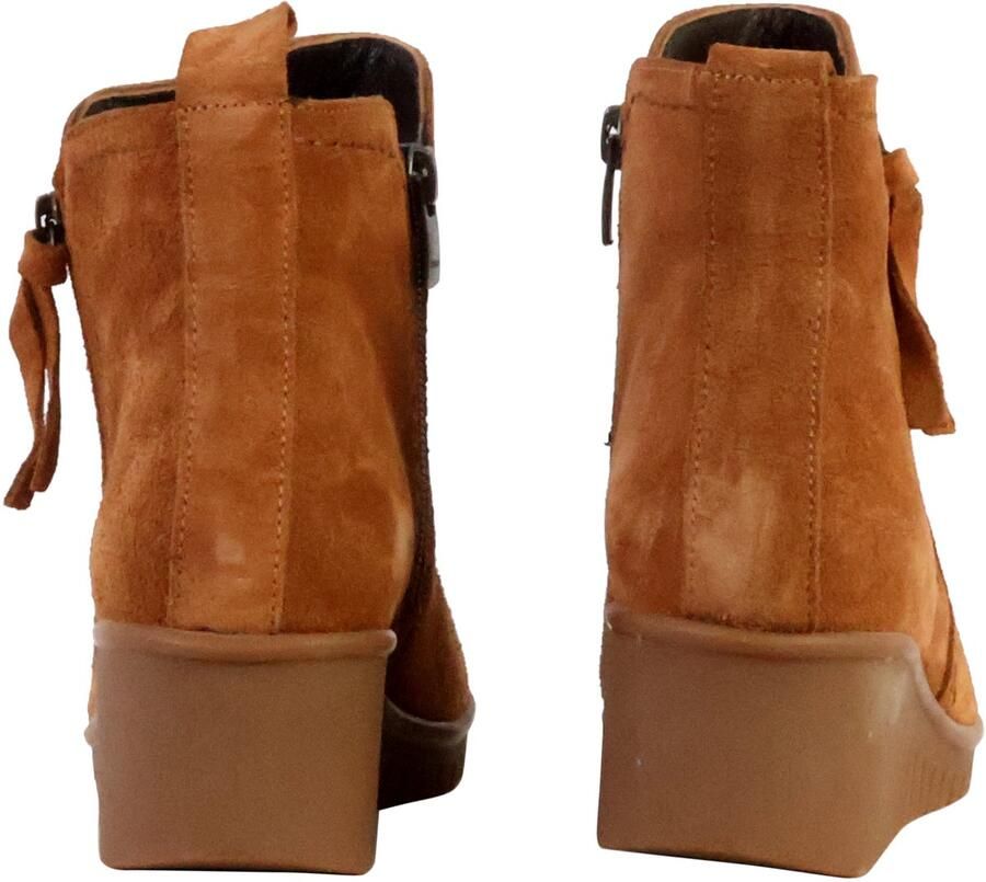 The Divine Factory Alénoa leren sportschoenen met hoge bovenkant