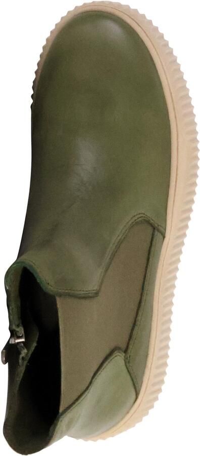 The Divine Factory Alénoa leren sportschoenen met hoge bovenkant