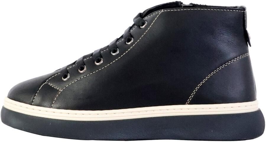 The Divine Factory Alénoa leren sportschoenen met hoge bovenkant