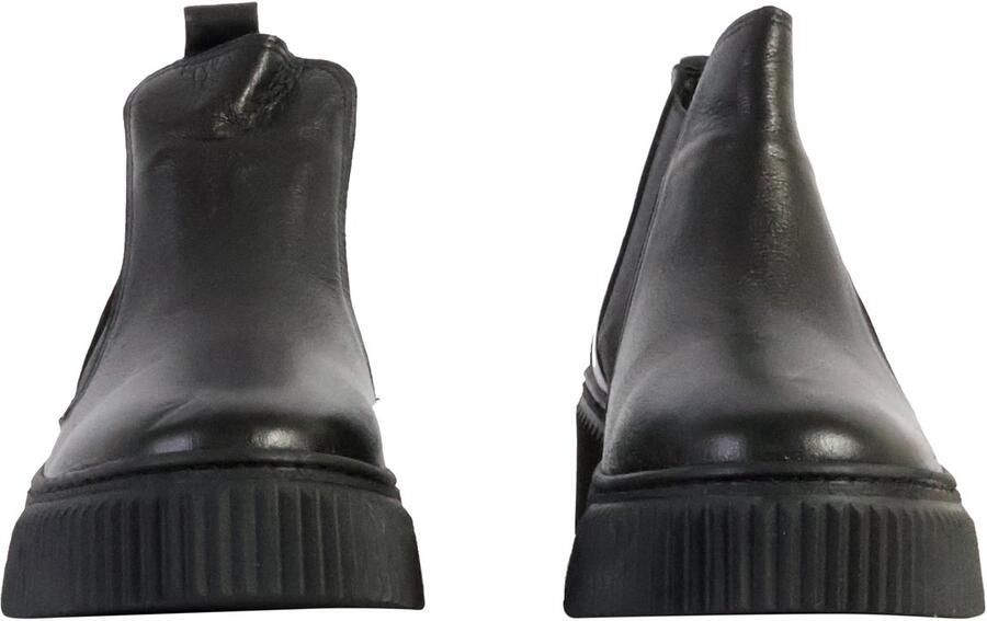 The Divine Factory Alénoa leren sportschoenen met hoge bovenkant