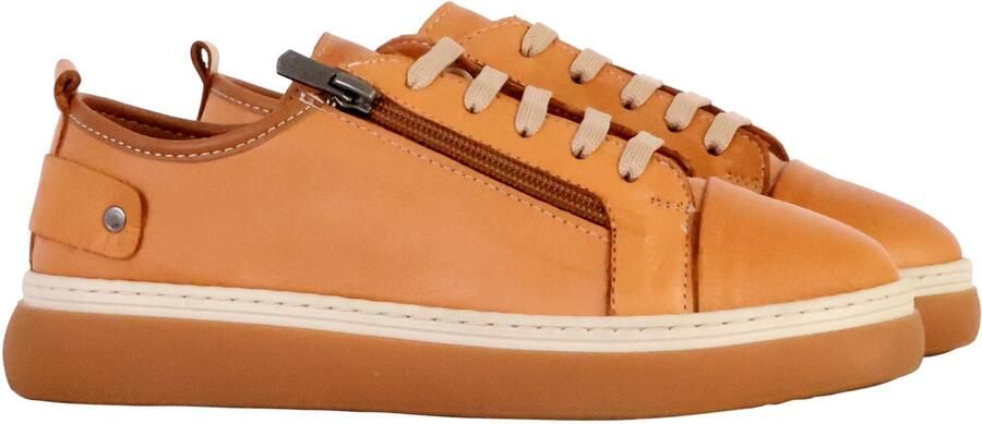 The Divine Factory Alénoa leren sportschoenen met lage bovenkant