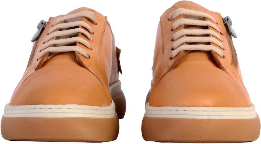 The Divine Factory Alénoa leren sportschoenen met lage bovenkant
