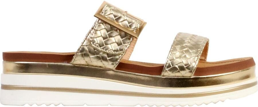 The Divine Factory Gevoerde sandalen