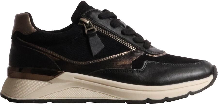 The Divine Factory Lage sneakers met veters