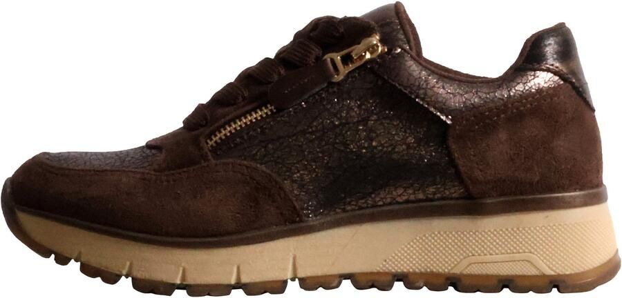 The Divine Factory Lage sneakers met veters