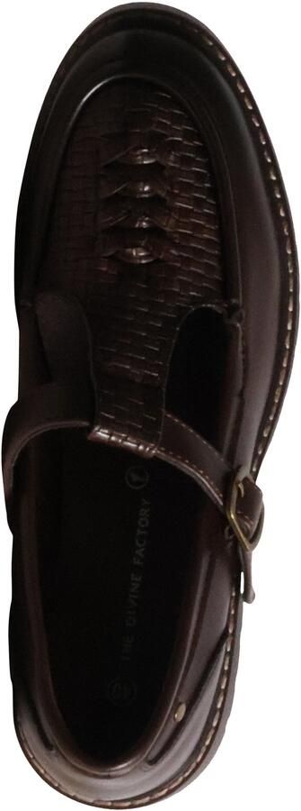 The Divine Factory Mocassins met riempje