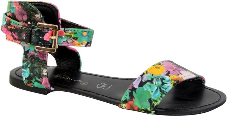 The Divine Factory Multi platte sandalen