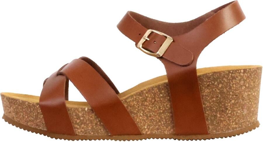 The Divine Factory Noga Ety Edge leren sleehak sandalen