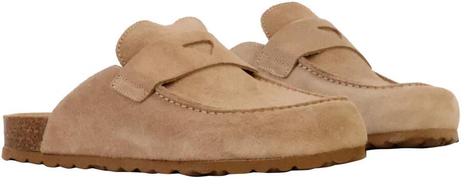 The Divine Factory Noga Gassirette leren mocassin-pantoffels