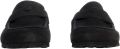 The Divine Factory Noga Gassirette leren mocassin-pantoffels - Zwart
