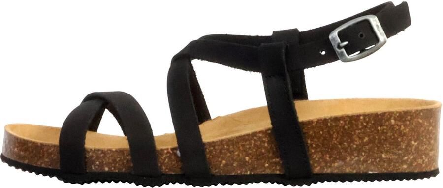 The Divine Factory Noga Tahel Edge leren sandalen