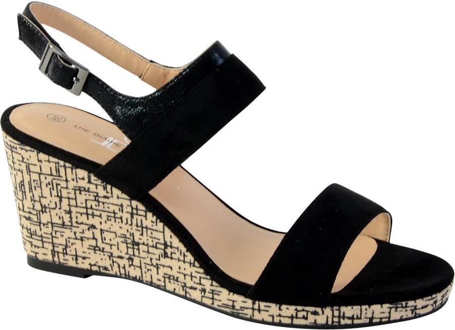 The Divine Factory QL3615 plateausandaal