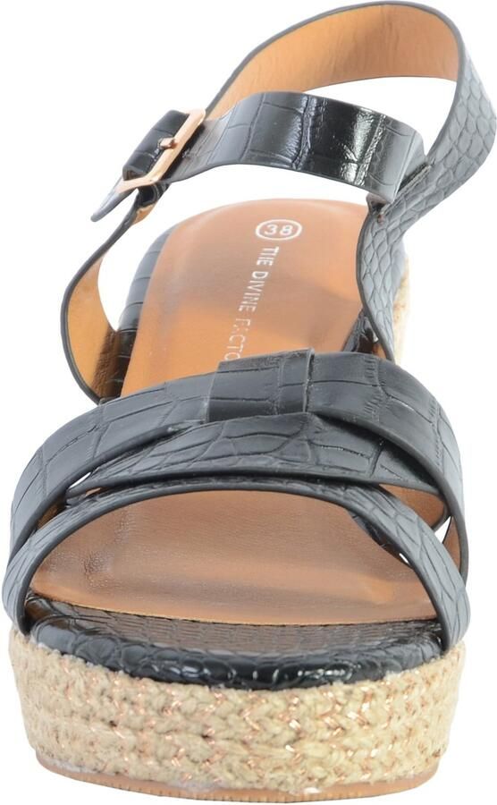 The Divine Factory QL4351 plateausandaal