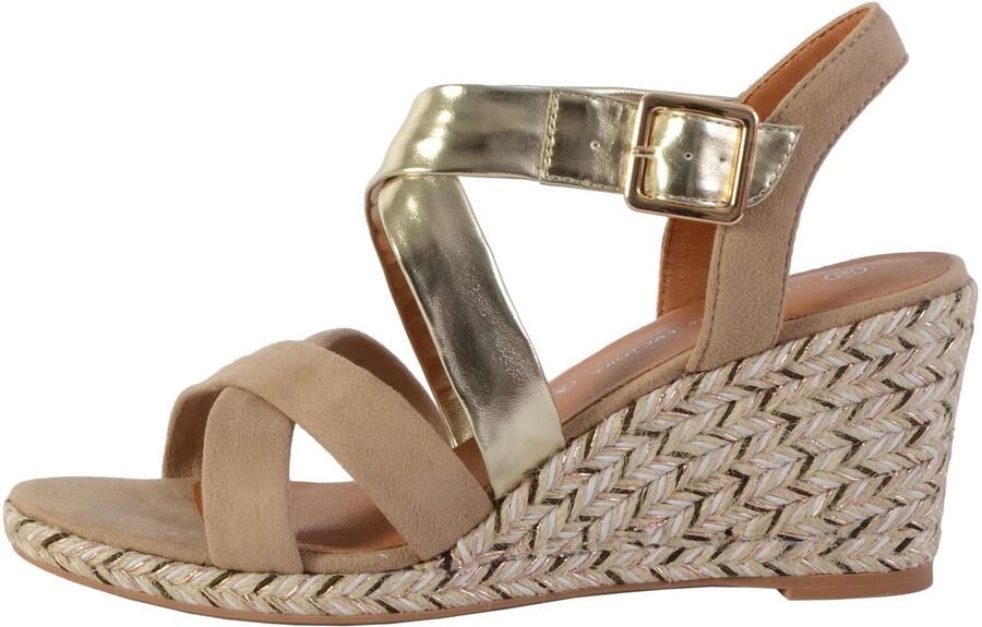 The Divine Factory QL4353 plateausandaal