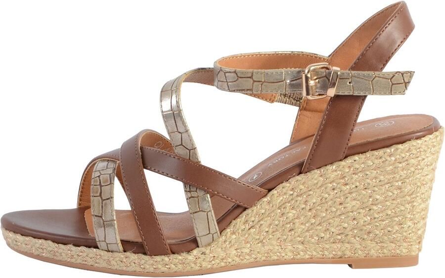 The Divine Factory QL4354 plateausandaal