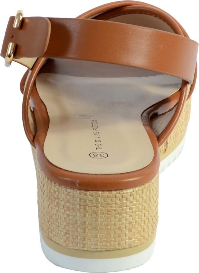 The Divine Factory Sandaal Compensee TDF4108