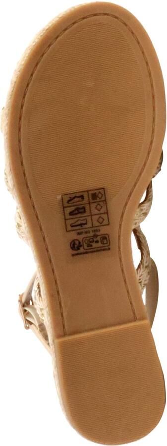 The Divine Factory sandalen met gesp