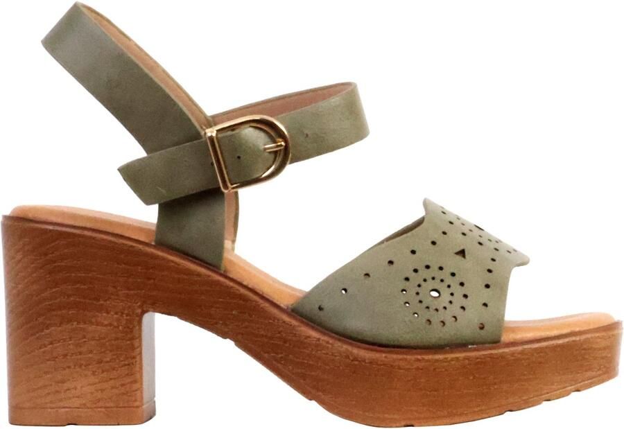 The Divine Factory Sandalen met hak