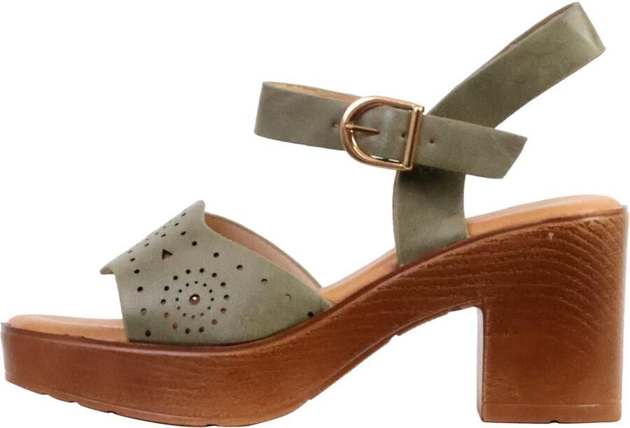 The Divine Factory Sandalen met hak