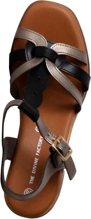 The Divine Factory Sandalen met hak