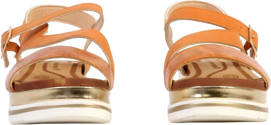 The Divine Factory Sandalen met sleehak en riempje