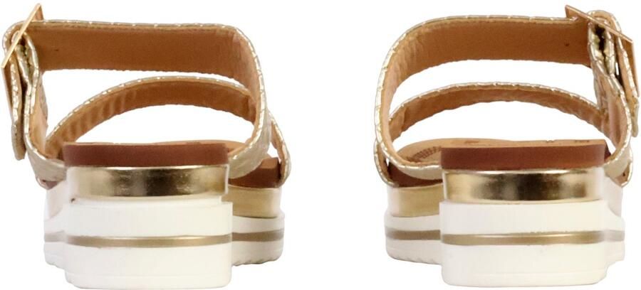 The Divine Factory Sandalen met sleehak om gewoon aan te trekken