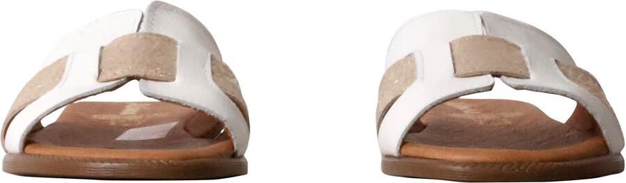 The Divine Factory Sandales Plates en cuir Alénoa