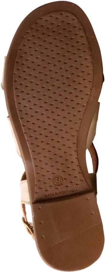 The Divine Factory Sandales Plates en cuir Alénoa