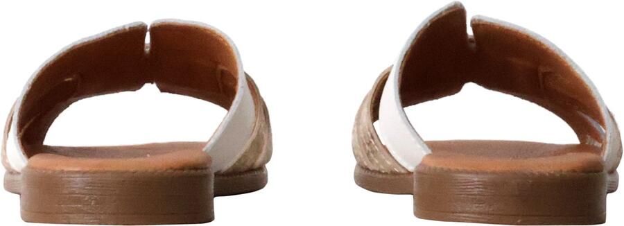 The Divine Factory Sandales Plates en cuir Alénoa