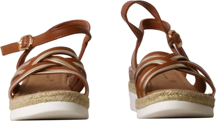 The Divine Factory Sandalen met sleehak en bandjes - Foto 2