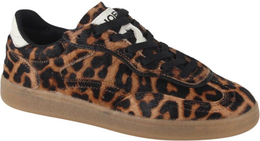 THE HOFF BRAND Lage Sneakers Dames Alley Leopard Maat: 40 Materiaal: Ponyhair Kleur: Bruin