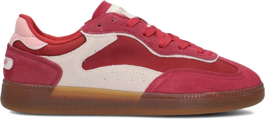 THE HOFF BRAND Lage Sneakers Dames Alley Maat: 36 Materiaal: Suèdelook Kleur: Rood - Foto 2