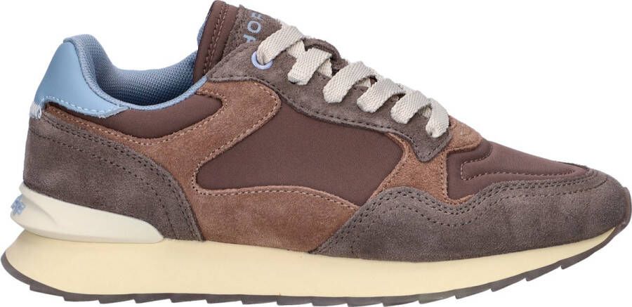 The Hoff Brand Amsterdam Sneakers Dames Bruin