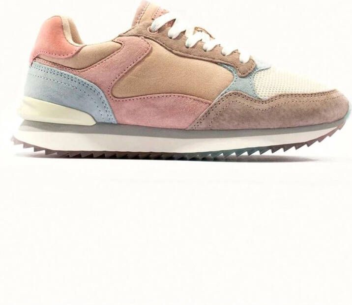 THE HOFF BRAND Lage Sneakers Dames Barcelona Maat: 39 Materiaal: Suède Kleur: Roze - Foto 3