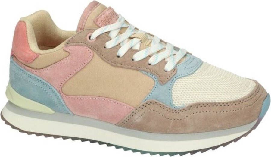 THE HOFF BRAND Lage Sneakers Dames Barcelona Maat: 39 Materiaal: Suède Kleur: Roze - Foto 2