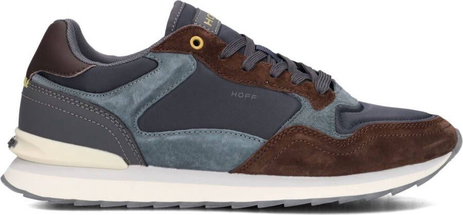THE HOFF BRAND Lage Sneakers Heren Bari Maat: 42 Materiaal: Suède Kleur: Blauw