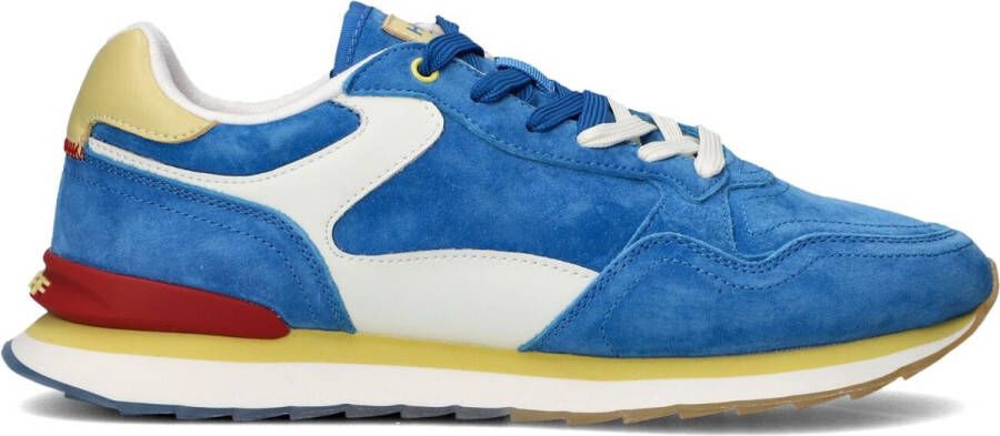 THE HOFF BRAND Lage Sneakers Heren Caeruleus Man Maat: 45 Materiaal: Suède Kleur: Blauw