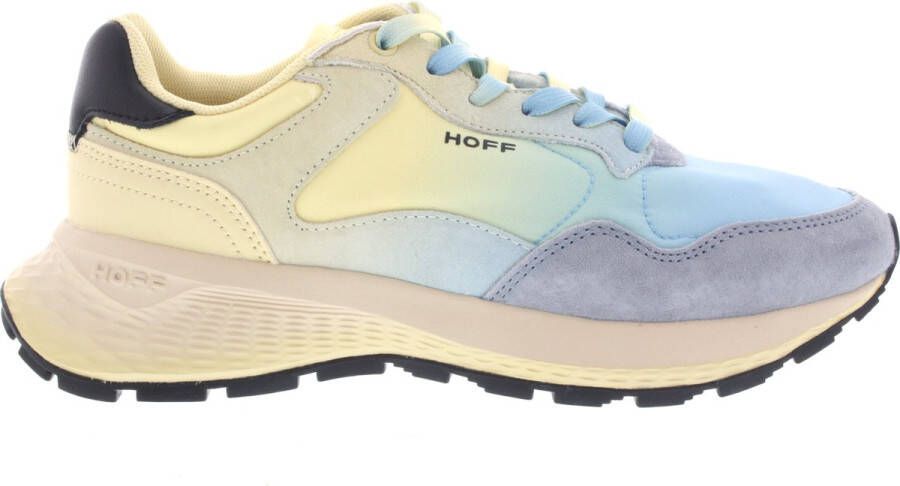 The Hoff Brand Cartagena Sneakers Suède Dames Geel