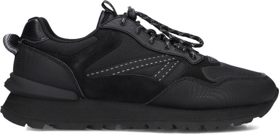 THE HOFF BRAND Lage Sneakers Heren City Off Road Maat: 41 Materiaal: Leer Kleur: Zwart