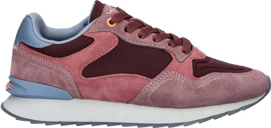 THE HOFF BRAND Lage Sneakers Dames Copenhagen Maat: 41 Materiaal: Suède Kleur: Rood